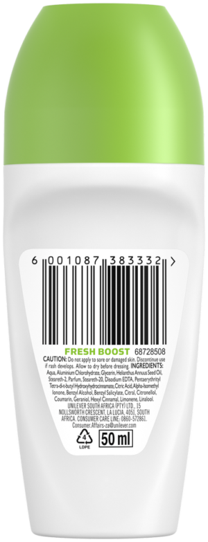 Shield Teens Fresh Boost Antiperspirant Roll-On Deodorant 50ml