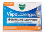 Vicks VapoLozenges Orange Menthol Immune Support Lozenges 16pk