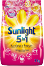 Sunlight Tropical Sensations 5-in-1 Hand Washing Powder Detergent 3kg