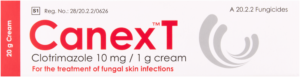 Canex T Skin Fungal Infection Cream 20g