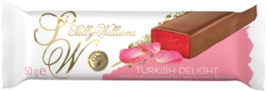 Sally Williams Turkish Delight Bar 50g
