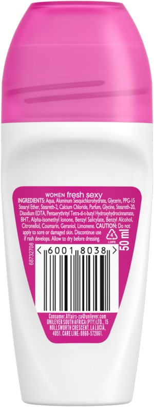 Shield Women Fresh Sexy Antiperspirant Roll-On Deodorant 50ml