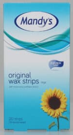 Mandy's Original Wax Strips for Legs & Body 20pk