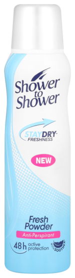 Shower To Shower StayDry Fresh Powder Anti-Perspirant Spray 150ml