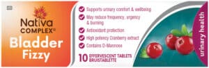 Nativa Complex Bladder Fizzy Effervescent Tablets 10pk