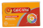 Cal-c-vita Orange Flavour Immune Support Effervescent Tablets 20pk