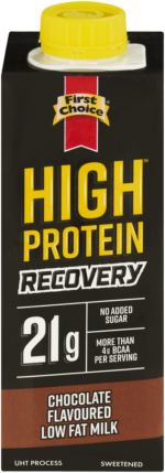 First Choice High Protein Recovery Chocolate Flavoured Low Fat Milk 250ml
