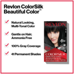 Revlon Colorsilk Auburn Brown Beautiful Color Permanent Hair Colour 1s