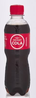 Kingsley Cola Original Sparkling Soft Drink 330ml