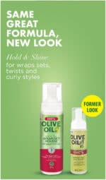 ORS Olive Oil Hold & Shine Wrap/Set Mousse 207ml