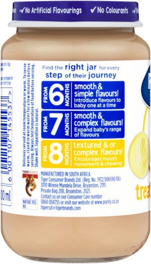 Purity From 8 Months Banana Custard Treati 200ml