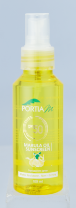 Portia M Marula SPF 50 Oil Sunscreen Spray 100ml
