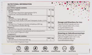 Quatrocran Nutrients for Urinary Care Capsules 60pk