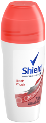 Shield Women Fresh Musk Antiperspirant Roll-On Deodorant 50ml