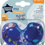 Tommee Tippee 6-18 Months Midnight Jungle Soothers 2pk
