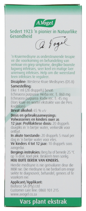 A. Vogel Echinaforce Echinacea Drops 100ml