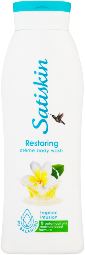 Satiskin Tropical Infusion Crème Body Wash 500ml