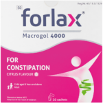 Forlax Citrus Flavour Macrogol 4000 Constipation Powder 20pk