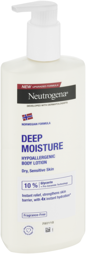 Neutrogena Norwegian Formula Deep Moisture Hypoallergenic Body Lotion 400ml