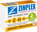 Zinplex Triple Plus Veggie Capsules 30pk