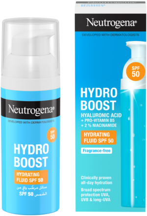 Neutrogena Hydro Boost SPF 50 Hydrating Fluid 50ml