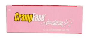 Crampease Strawberry Fizzy Muscle Relief Effervescent Tablets 3 x 10pk
