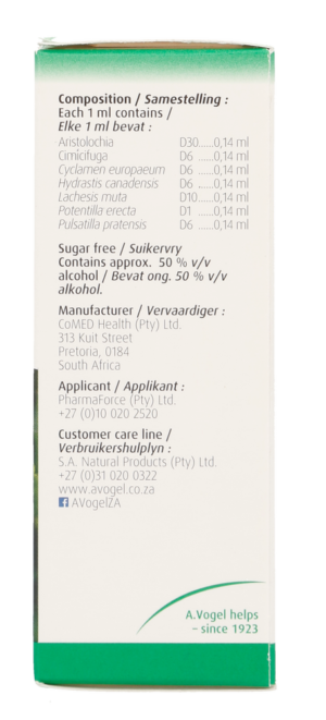 A. Vogel Menstruation Formula 30ml
