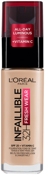 L'oréal Paris Infaillible Vanilla Rose SPF 25 32H Fresh Wear Foundation 30ml