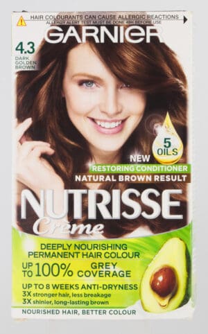 Garnier Nutrisse Ultra Crème Dark Golden Brown Permanent Hair Colour 1s