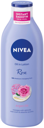 Nivea Rose & Argan Oil Oil in Lotion 400ml