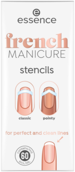 Essence French Manicure Stencils 60pc