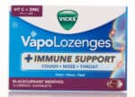 Vicks VapoLozenges Blackcurrant Menthol Immune Support Lozenges 16pk
