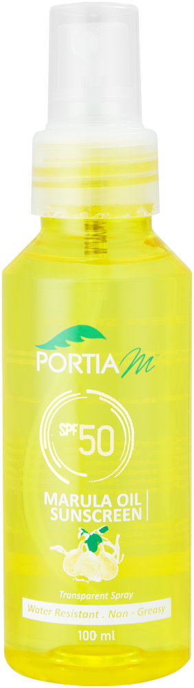 Portia M Marula SPF 50 Oil Sunscreen Spray 100ml