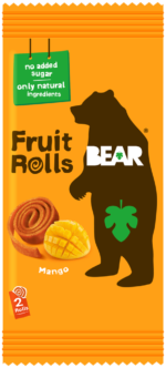 BEAR Mango Fruit Rolls 2pk