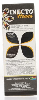 Inecto Natural Black Henna Hair Dye 30g