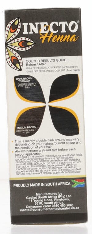 Inecto Natural Black Henna Hair Dye 30g