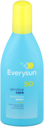 Everysun SPF 50 SPF 50 Sensitive Care Sunscreen Spray 200ml