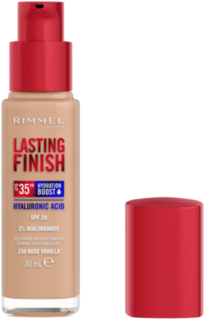 image-0 Rimmel Lasting Finish Rose Vanilla 35 Hour Foundation 30ml