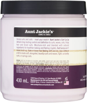 Aunt Jackie's Curls & Coils Collection Curl La La Defining Curl Custard 430ml