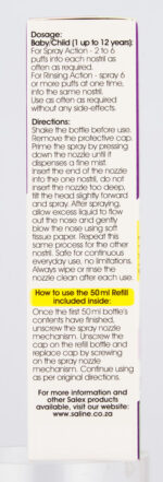 Salex QD Child Nasal Spray & Rinse 50ml