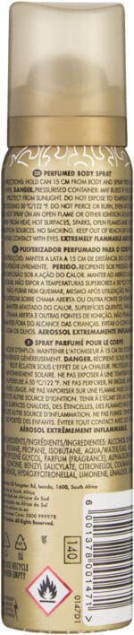 Revlon Charlie Gold Perfumed Body Spray 90ml