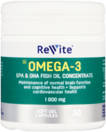 Revite 1000mg Omega-3 Softgel Capsules 30pk