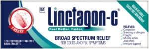 image-0 Linctagon-c Cherry Effervescent Tablets 12pk