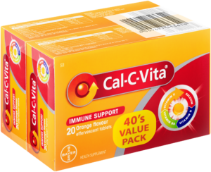 Cal-c-vita Immune Support Effervescent Tablets 2 x 20pk