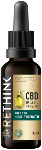 Rethink 20mg CBD Daily Oil 30ml
