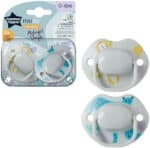 Tommee Tippee 0-6 Months Moda Soothers 2pk