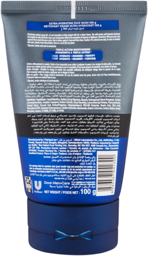 Dove Men+care Advanced Care Extra Hydrating Face Wash 100g