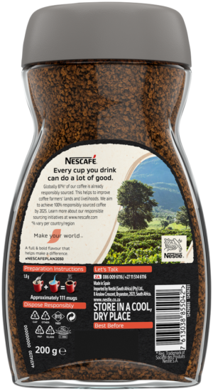 Nescafé Black Roast Soluble Coffee 200g
