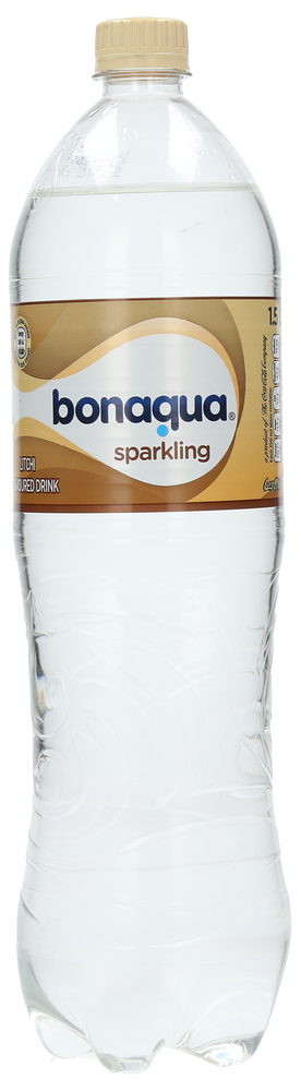 Bonaqua Litchi Flavoured Sparkling Drink 1.5L