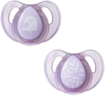 Tommee Tippee Essentials 6-18 Months Cherry Soothers 2pk